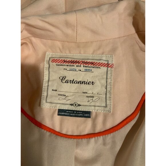 Cartonnier Light Pink Miette 3/4 Sleeve Blazer, Size 10 - Picture 6 of 6